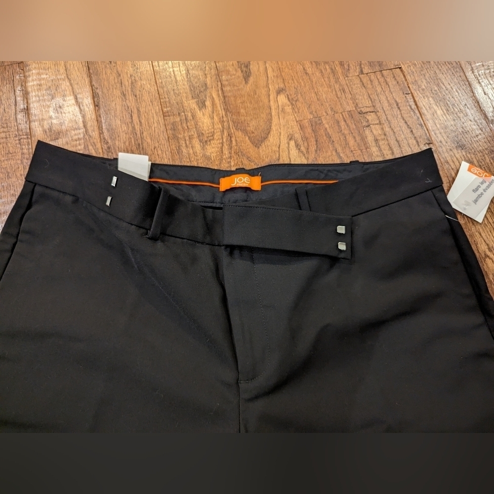 Joe Fresh flare leg black pants Ladies Size 14 New With Tags - Picture 3 of 9
